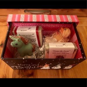 Christmas Goat’s milk soap box
